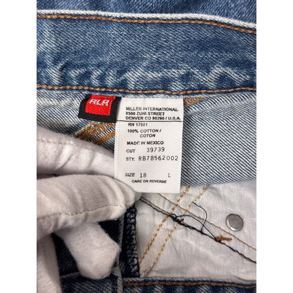 Vintage Rockies Jeans 34 in x 33 in Long Womens High Rise Rodeo Western Backless - Picture 7 of 7